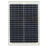 18V 20W Solar Panel con rosca de cocodrilo para al aire libre Fountain Pond Piscina jardín 