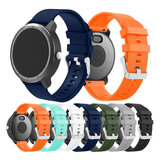 цветful Силиконовый 20 мм Часы Стандарты Soft Замена браслета для Garmin Vivoactive3 Vivomove HR