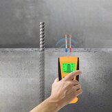 TH210 3-in-1-Metalltester Finden Sie Metallholzstollen AC-Spannung Live-Draht-Detektor Wandscanner Elektrischer Box Finder Wandtester
