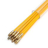 10Pcs 15FT Fiberglas Running Cable Wire Satz Koaxialkabel für die Installation von Stangen 