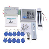 Serrure magnétique électrique de kit de système de contrôle d'accès de mot de passe de carte d'identité 125KHz RFID