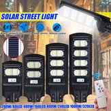Lampka uliczna zasilana energią słoneczną z czujnikiem ruchu podczerwieni, z 80/160/240/320 diodami LED do użytku na zewnątrz