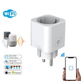 Умная розетка EWeLink WiFi Smart EU Plug с беспроводным управлением, совместимая с Alexа и Google Home
