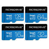 Microdrive Class 10 Hoge Snelheid TF-geheugenkaart 32GB 64GB 128GB 256GB Micro SD-kaart Flash-kaart Smart-kaart voor telefooncamera's, monitoren en dashcams