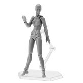 フィギュアグレー2.0女性スタイルDIYフィギュアアニメの原型人形14センチメートルPVCぬいぐるみ