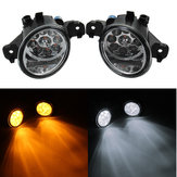 Paar 6W Front-Nebelscheinwerfer mit H11-Lampe für Nissan Altima Maxima Rogue Sentra Gelb/Weiß