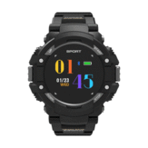 NO.1 F7 Realtime hartslagtemperatuurmonitor GPS Oproepwaarschuwing Multi Sport Outdoor Smart Watch