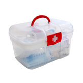 Home Office Emergency Toolbox Storage Box Pill Storage Home Health Storage Organizer Large Size 27*18*16.5cm