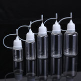 Botellas de plástico vacías y apretables de 5-30 ml con punta de aguja para líquidos