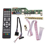 Digitale Signal M3663.03B DVB-T2 Uniwersalna płyta sterownika dla telewizora LCD TV/PC/VGA/HDMI/USB+7 przycisków+2ch 6bit 40pins LVDS kabel
