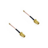 2PCS GEPRC Câble adaptateur de connecteur RF femelle IPEX vers SMA pour émetteur vidéo / VTX