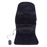 Elektrische stoelmassagestoel voor nek en rug voor auto, thuis en op kantoor. Volledige lichaamsmassagestoel voor lumbale ondersteuning.