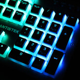 104 Keys Milk Pudding Keycap Set OEM Profile PBT Tow Color Molding Translucent Keycaps for Mechanical Keyboard