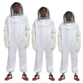 Imker Imkerei Schutzhülle Anzug Bienenhut Handschuhe Ganzkörperverdickung Set