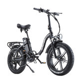 [EU DIRECT] BURCHDA R8WS Электрический велосипед 48V 20AH Батарея 800W Мотор 20x4.0 Дюймы Шины Дальность хода 80-90КМ 180KG Максимальная нагрузка Складной электрический велосипед