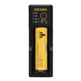ADEASKA N1PLUS LED Pantalla Cargador inteligente Batería para Ni-MH / Li-ion 18650 26650 AA Batería