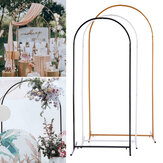 Arco de casamento em metal, decoração de prateleira de ferro forjado, adereços decorativos DIY, prateleira redonda para plano de fundo em festas, prom e celebrações.