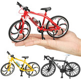 Modèle de vélo miniature 1:10 en fonte Racing Cycle Cross VTT Cadeau de construction Décoration