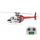RC Helikopter FLY WING Bell 206 V3 470 CLASS mit H1 Flight Controller GPS PNP / RTF