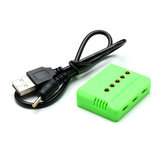 5 В 1 USB Баланс Зарядное устройство для аккумулятора WLtoys V977 QX90 3,7V