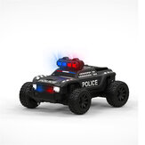 تيربو ريسينج سي 82 آر تي آر 1/76 2.4 جيجا هرتز سيارة تحكم عن بعد صغيرة بشكل شامل مع شاحنة شرطة خارج الطرق الرئيسية وأضواء LED نموذج مركبات للأطفال إلعاب الأطفال