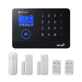 Digoo DG-HOSA 433MHz Sans Fil Noir 3G & GSM & WIFI DIY Smart Home Systèmes d'Alarme de Sécurité Kits