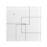 1/2/3 Way AC100-240V Smart Wifi Light Switch Wall Touch Switch Panel Work with Alexa Google Home