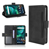 Bakeey per UMIDIGI BISON Global Bands Case Magnetic Flip con carta staccabile Sot Wallet Stand Custodia protettiva in pelle PU Full Cover
