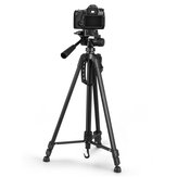 Trépied de photographie portable pliable en alliage d'aluminium WEIFENG WT3520 pour caméra et caméscope