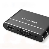 Vention USB к HDMI VGA аудио конвертер видео 3 в 1 USB цифровой AV-адаптер для iPhone Android Телефон