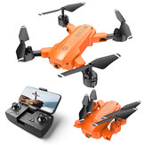 HR H9 Mini 2.4G WiFi FPV 4K HD dupla kamerával, 20 perc repülési idő, magasságtartás mód, összecsukható RC Drone Quadcopter RTF