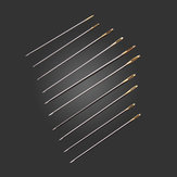 100pcs de ouro cauda agulhas tamanho 24 para 11CT bordado ponto cruz tecido 