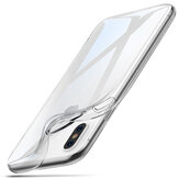 حافظة بايكي الواقية لهاتف iPhone XS Max غطاء خلفي شفاف ناعم من الTPU