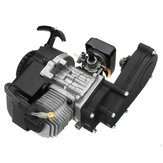Motor de 49cc de 2 tempos com partida manual e transmissão para mini quad de moto ATV