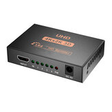 Howei 1 en 4 séparateur compatible HDMI Mini 4K * 2K 3D connecteur compatible HDMI HD 1080P Splitter vidéo 1X4 Port Box Hub