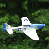 TOP RC HOBBY P-51 Mustang البعوض طيران نموذج حربي طائرة 750 مم EPO