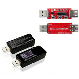 Digital DC USB Tester Corriente Voltaje Cargador Capacidad Banco Batería Detector + QR2.0 / 3.0 Trigger