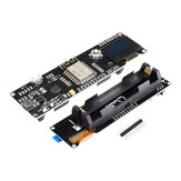 Geekcreit D1 ESP-Wroom-02 Motherboard ESP8266 Mini-WiFi NodeMCU Module ESP8266+18650 Battery+0.96 OLED