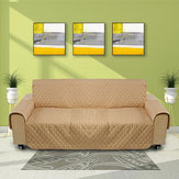 Dunkelbezug für Pet Sofa Couch Schutzbezug, abnehmbar mit Gurt, wasserdicht, für 3-Sitzer-Teppich