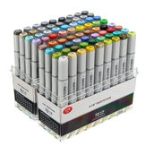 72 kleuren markering pen ontwerp verf schets markers tekenen oplosbare pen cartoon graffiti kunstmarkeringen pen