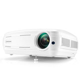 Ο προβολέας Gigxon G58 3200 lumen Προβολέας κινηματογράφου LED HD Πορτοκαλί με 1080p οθόνη και εξωτερική οθόνη