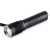 Lanterna de caça CONVOCAÇÃO S16 SST40 20W com LED super brilhante 21700 Battery Super Bright LED Searchlight tocha tática 4 modos / 12 grupos de modos