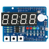 Módulo de Escudo de Relógio RTC DS1307 de 3 peças com placa de expansão multifuncional com display de 4 dígitos, sensor de luz e termistor OPEN-SMART para Arduino - produtos que funcionam com placas oficiais para Arduino