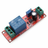 Retardateur de minuterie Interrupteur réglable 0-10sec avec entrée électrique NE555 12V 10A 2000W Module AC220V