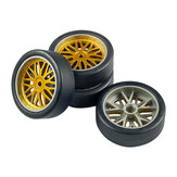 4 Uds ruedas de neumáticos de deriva mejoradas LA0034 para LDR/C LD-A86 1/18 en carretera RC vehículos modelos piezas de repuesto