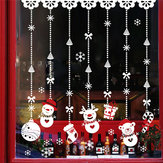 Hot Sale Pretty New Christmas Snow Ball Removable Home Decorations Vinyl Window Wall Decor Sticker