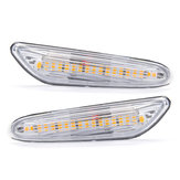 LED πλευρικά φώτα φώτων στροφής φλας πορτοκαλί ζεύγος για BMW E82 E88 E60 E61 E90 E91 E92 E46 