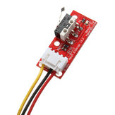 Interruptor de parada Geekcreit® RAMPS 1.4 de 5 piezas para impresora 3D RepRap Mendel con cable de 70cm