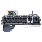 PK-900 104 клавиши подсветки проводная механическая клавиатура для игр с ощущением руки