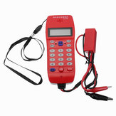 Тестер кабеля телефонной линии NF-866 с экраном Дисплей Tele Fiber Optical Инструмент Проверка идентификации вызывающего абонента DTMF Автоматическое